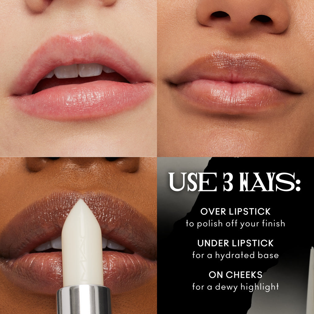 M A CXIMAL SLEEK SATIN LIPSTICK IN THE CLEAR for Everyday Wear and rich wearable color