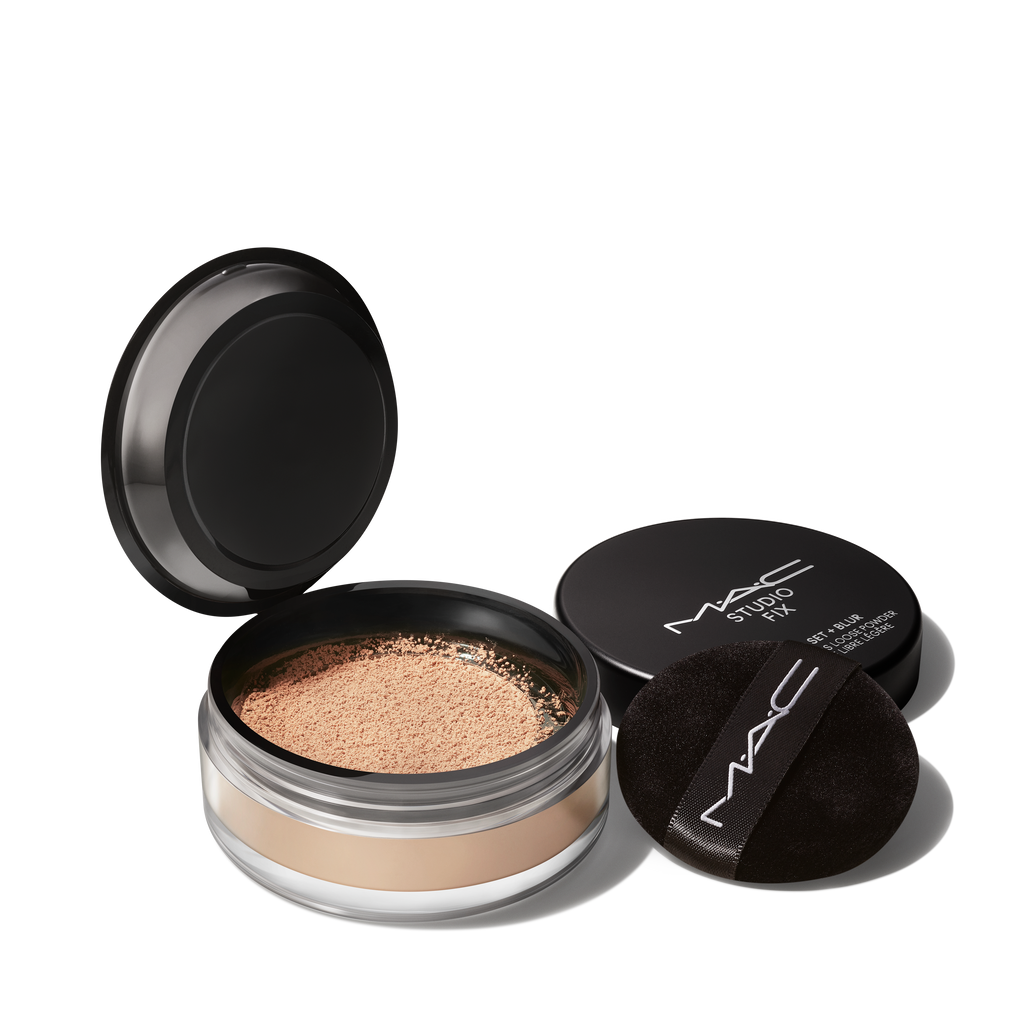 Studio Fix Pro Set and Blur Weightless Loose Powder for Everyday Wear and a soft refined finish