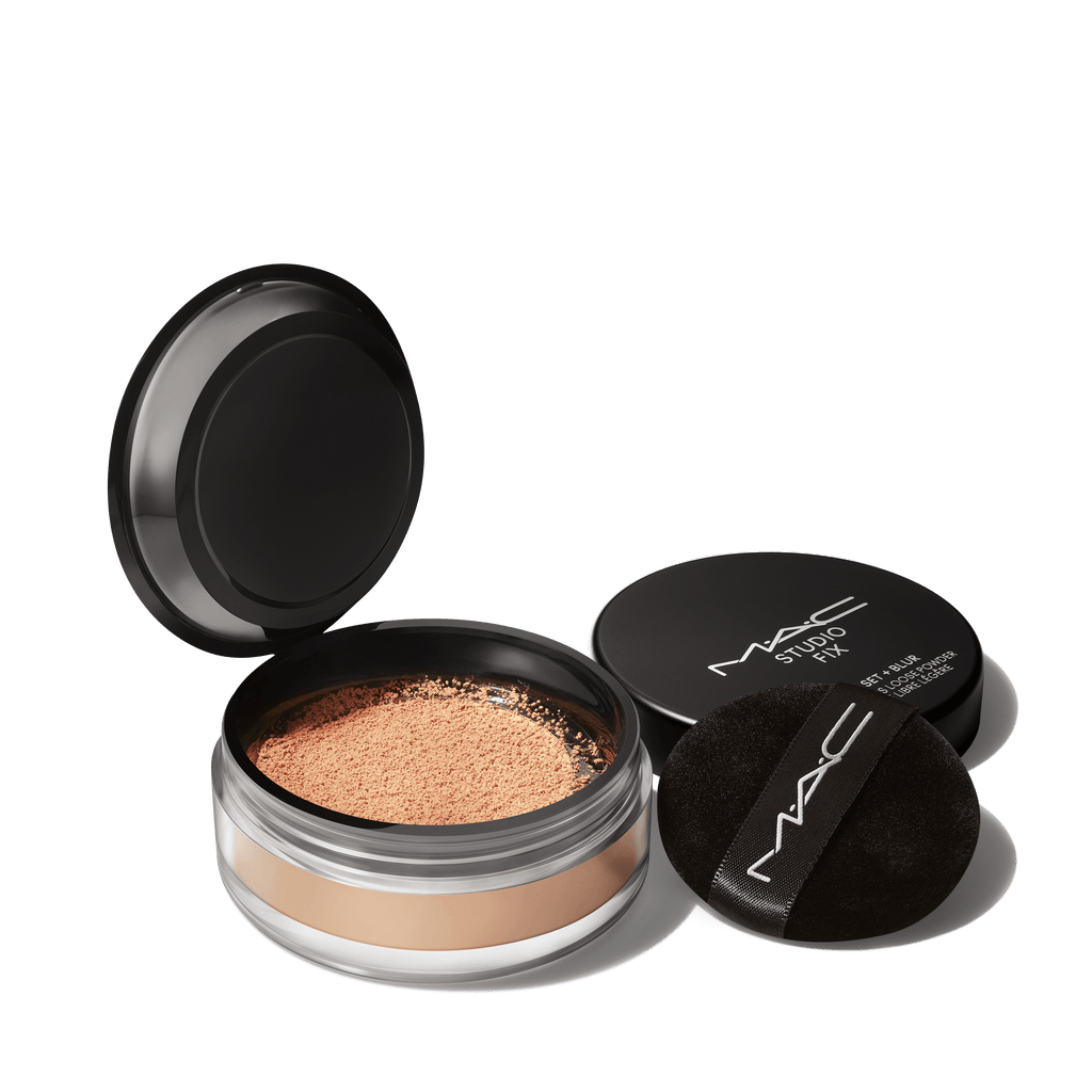 Studio Fix Pro Set and Blur Weightless Loose Powder for Everyday Wear and a soft refined finish