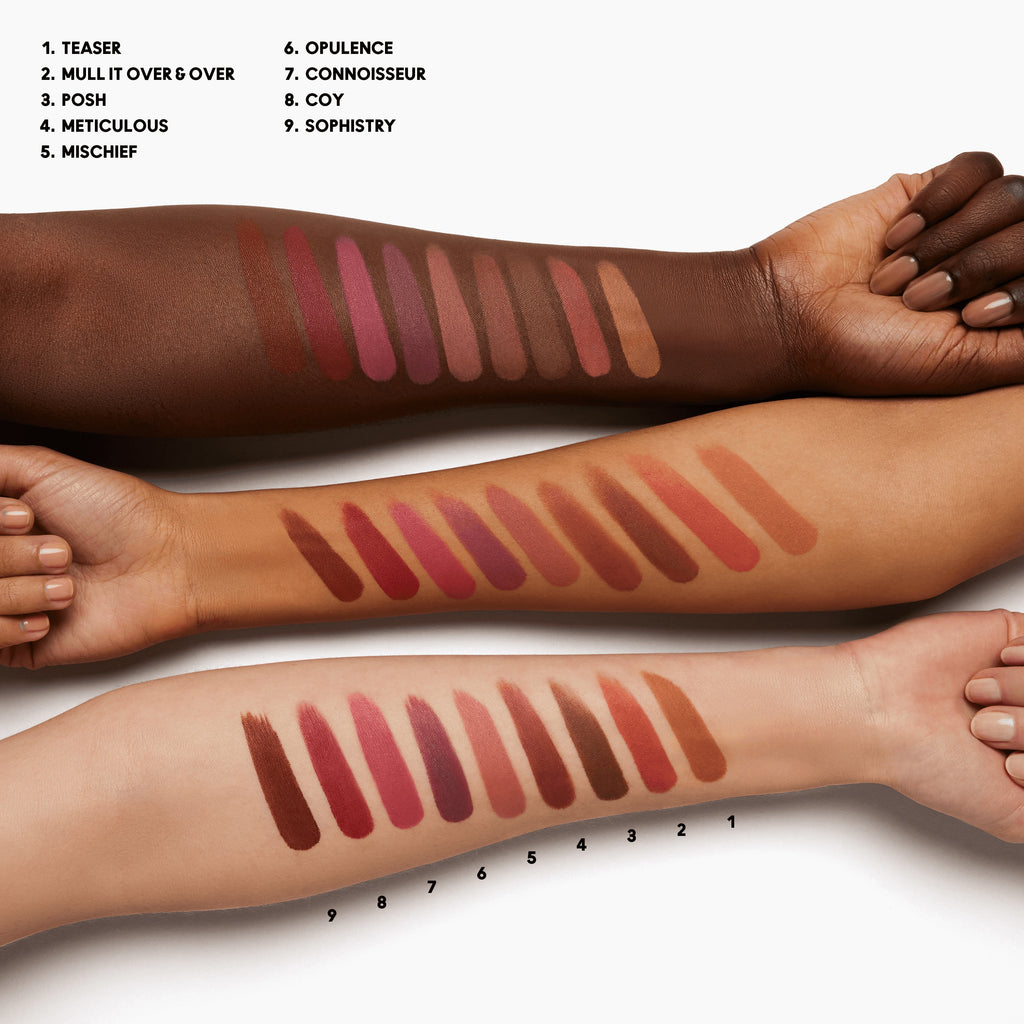 M A C Locked Kiss Longwear Lipstick for Everyday Wear and rich wearable color