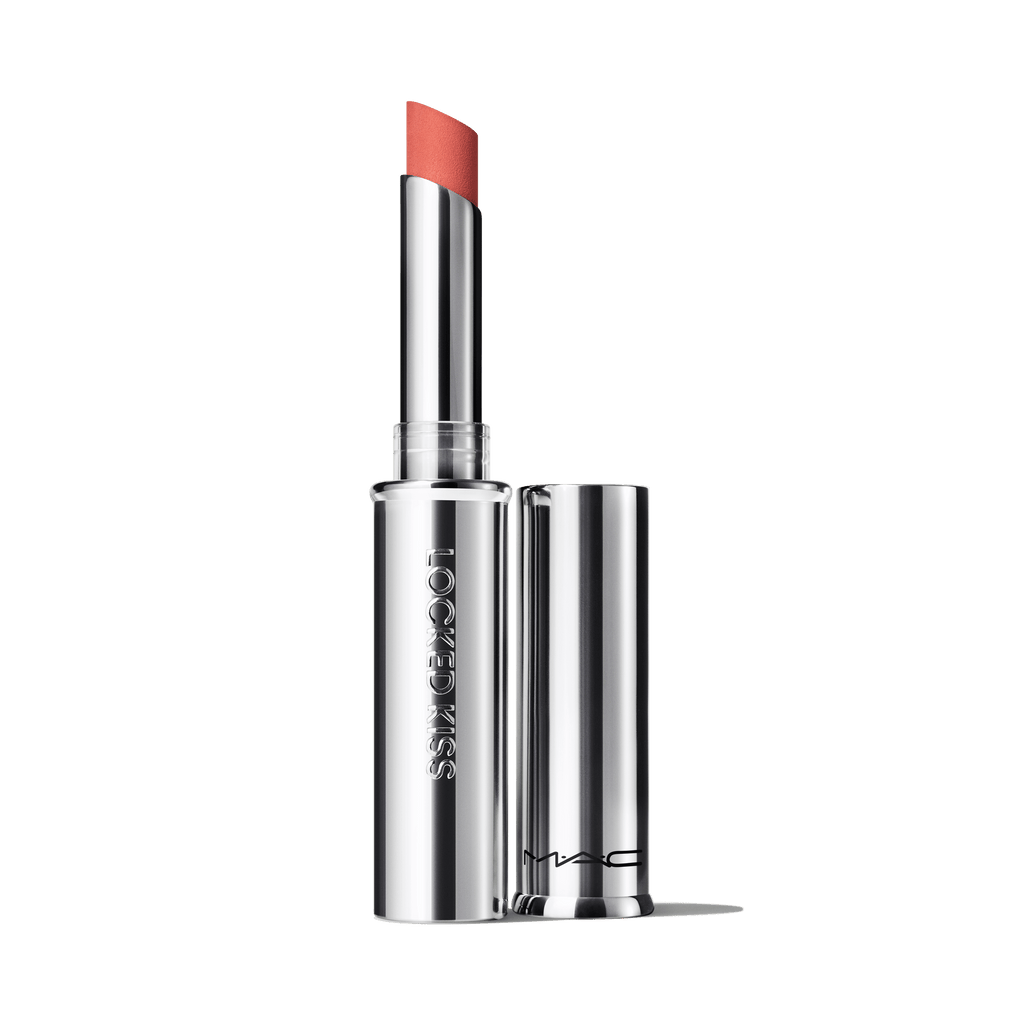 M A C Locked Kiss Longwear Lipstick for Everyday Wear and rich wearable color