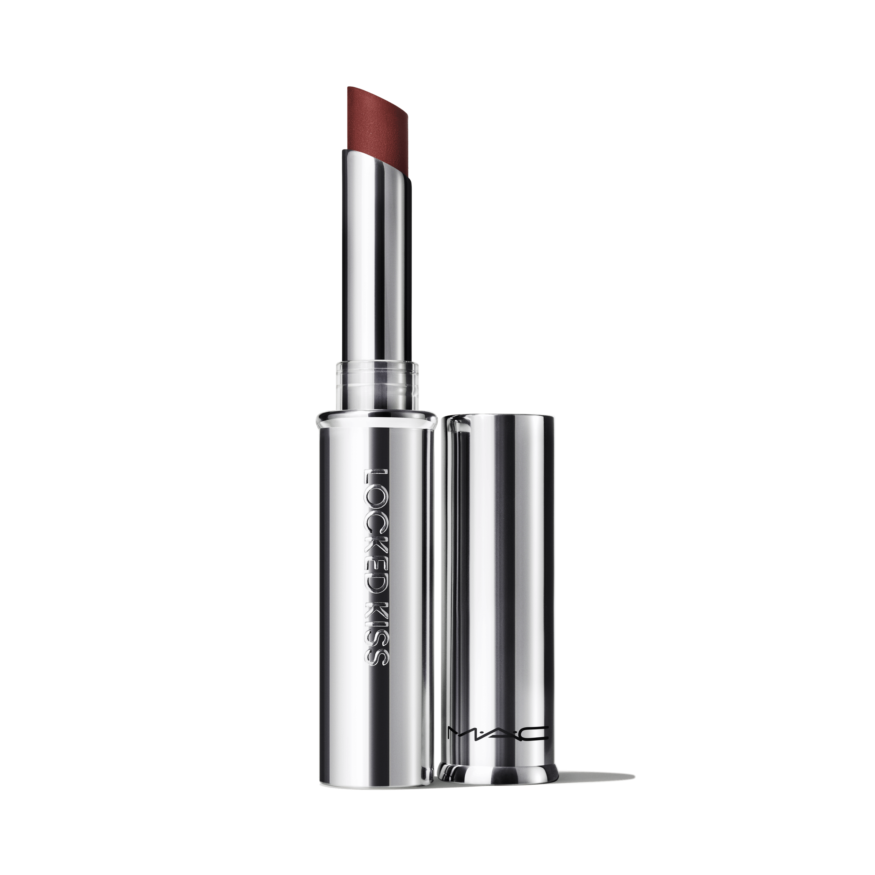 M A C Locked Kiss Longwear Lipstick for Everyday Wear and rich wearable color