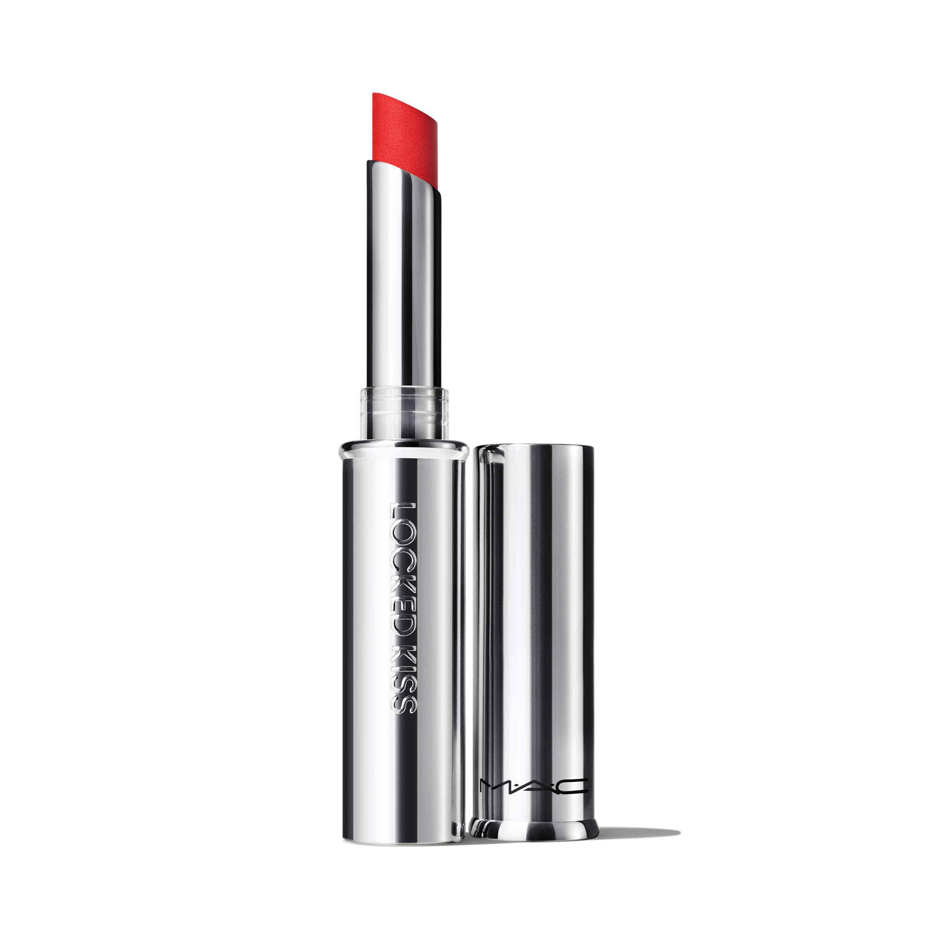 M A C Locked Kiss Longwear Lipstick for Everyday Wear and rich wearable color