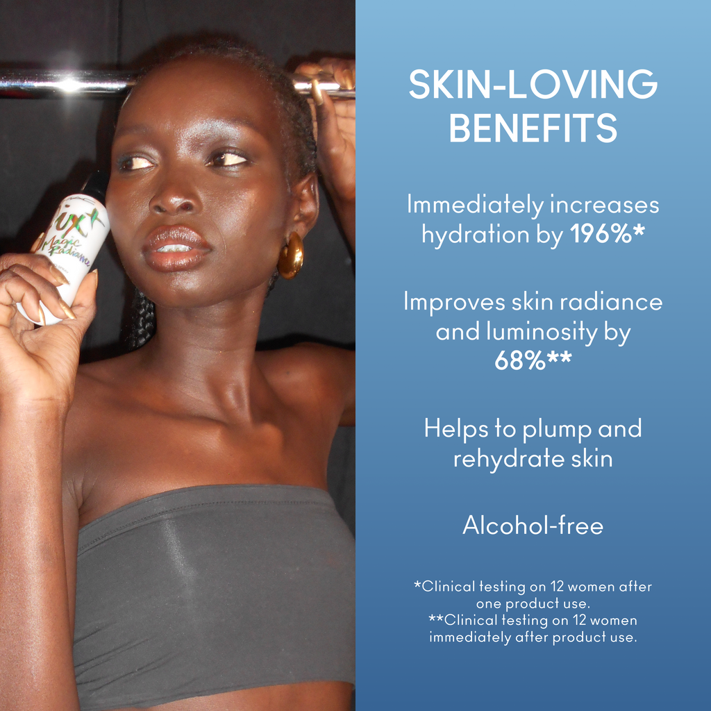 FIX and MAGIC RADIANCE Setting Spray for Everyday Wear and a refreshed makeup finish