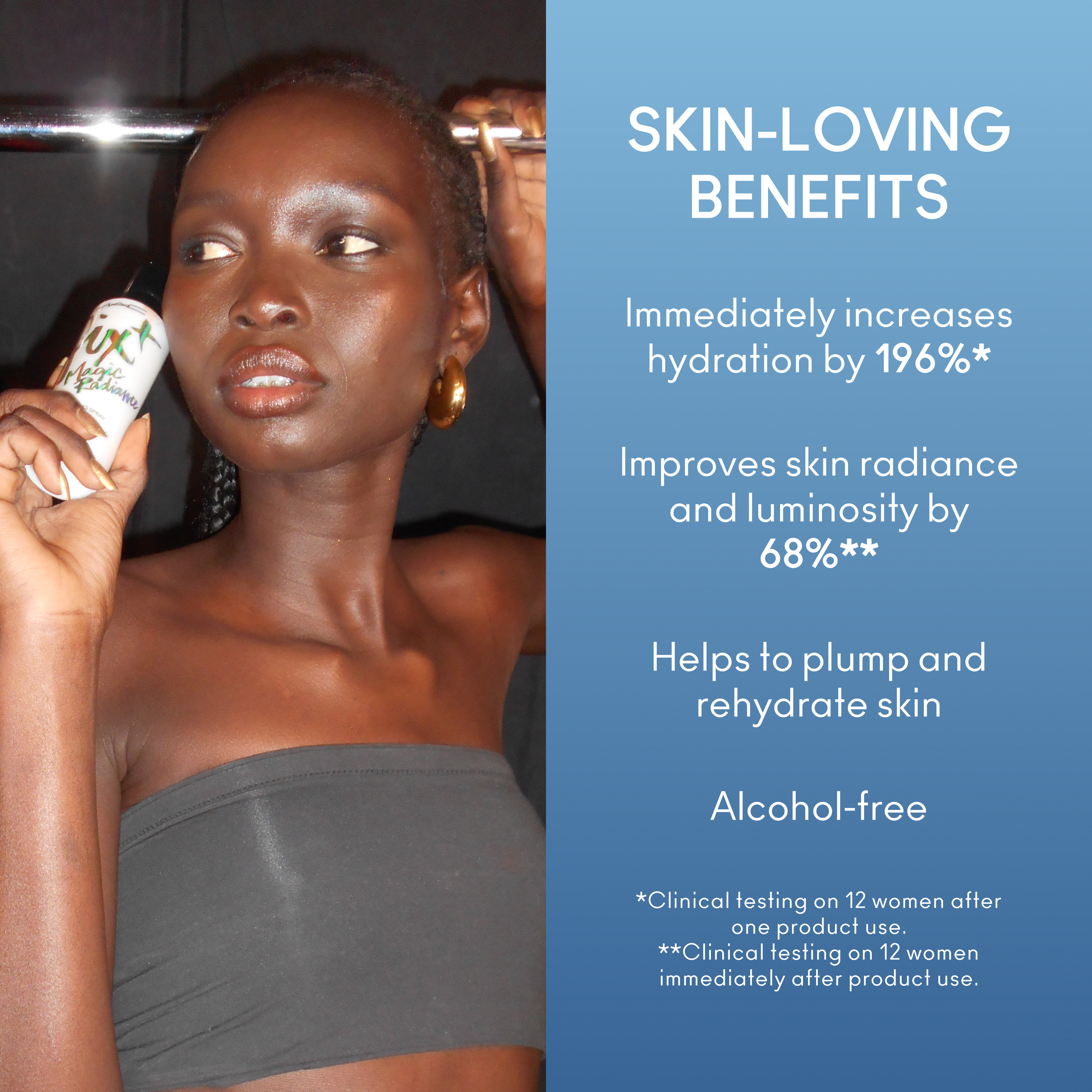 FIX and MAGIC RADIANCE Setting Spray for Everyday Wear and a refreshed makeup finish