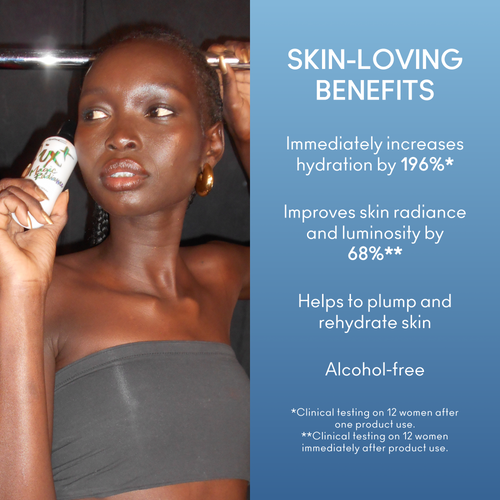 FIX and MAGIC RADIANCE Setting Spray for Everyday Wear and a refreshed makeup finish