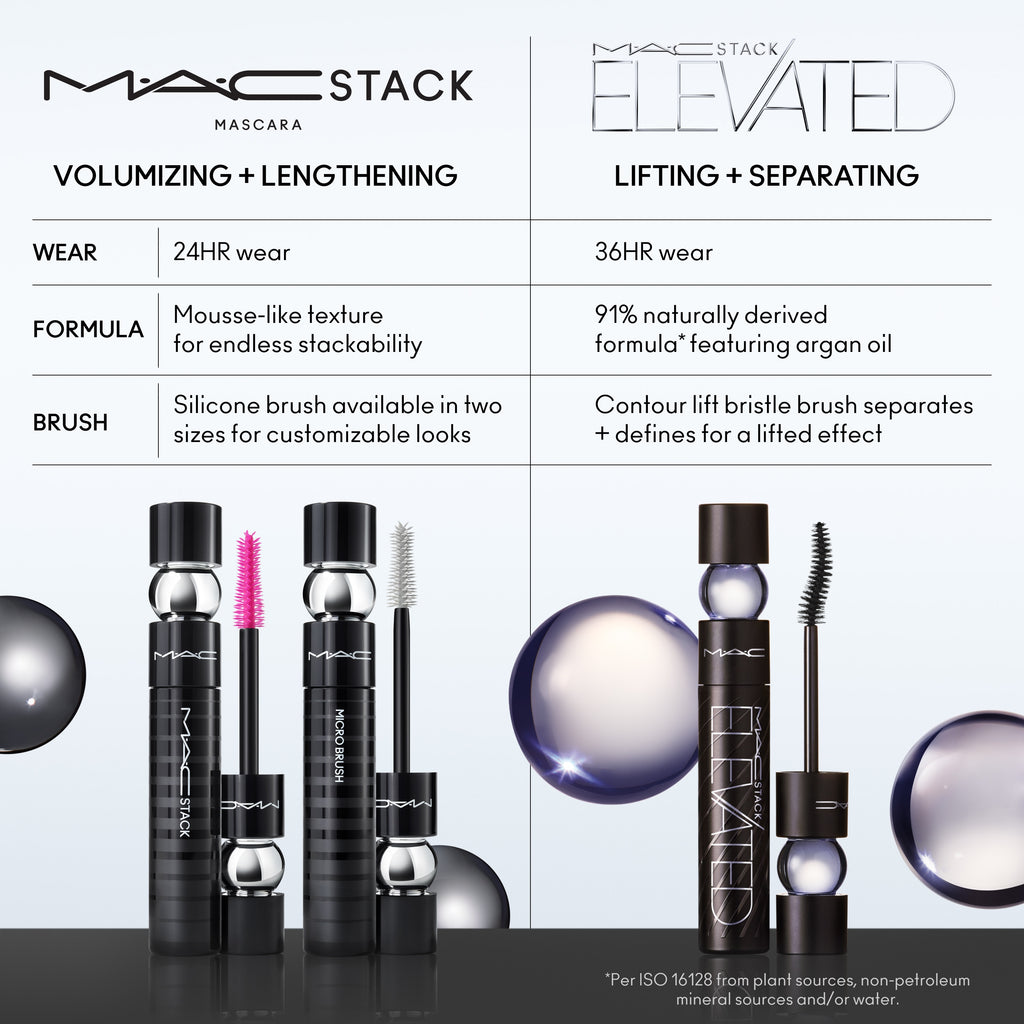 M A CStack Elevated Mascara for Everyday Wear and defined looking lashes