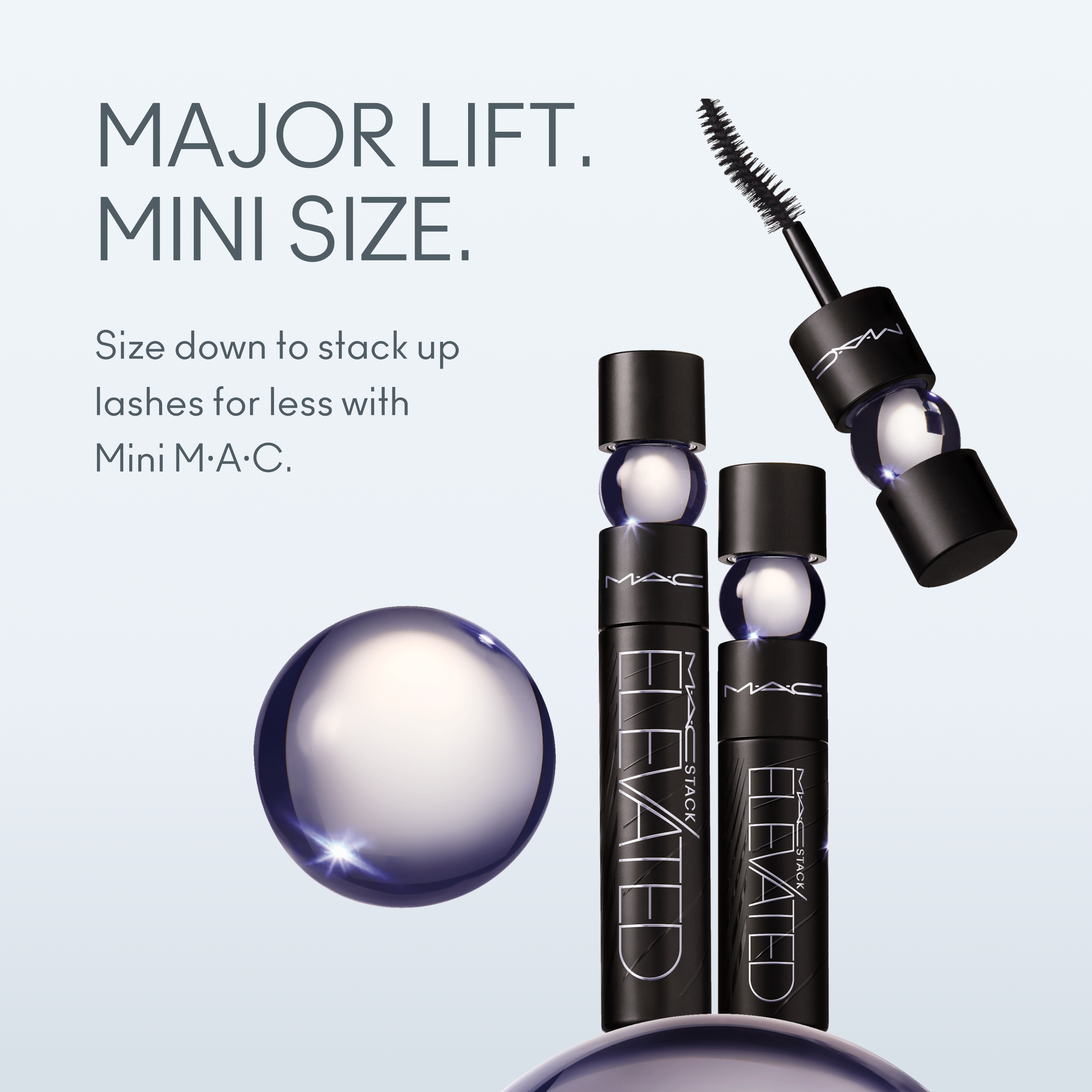 M A CStack Elevated Mascara Mini M A C for Everyday Wear and defined looking lashes