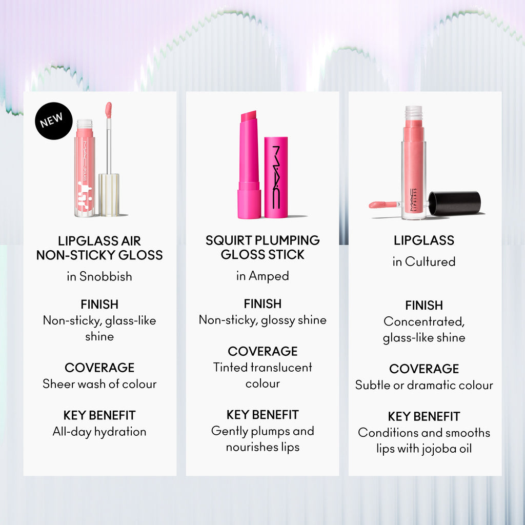 Lipglass Air Non Sticky Gloss for Everyday Wear and a polished glossy look
