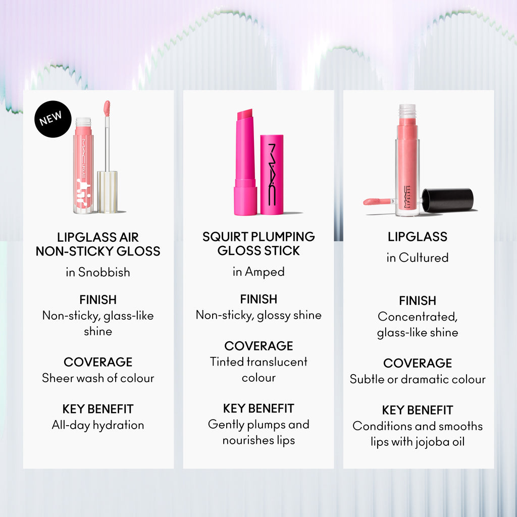 Lipglass Air Non Sticky Gloss for Everyday Wear and a polished glossy look