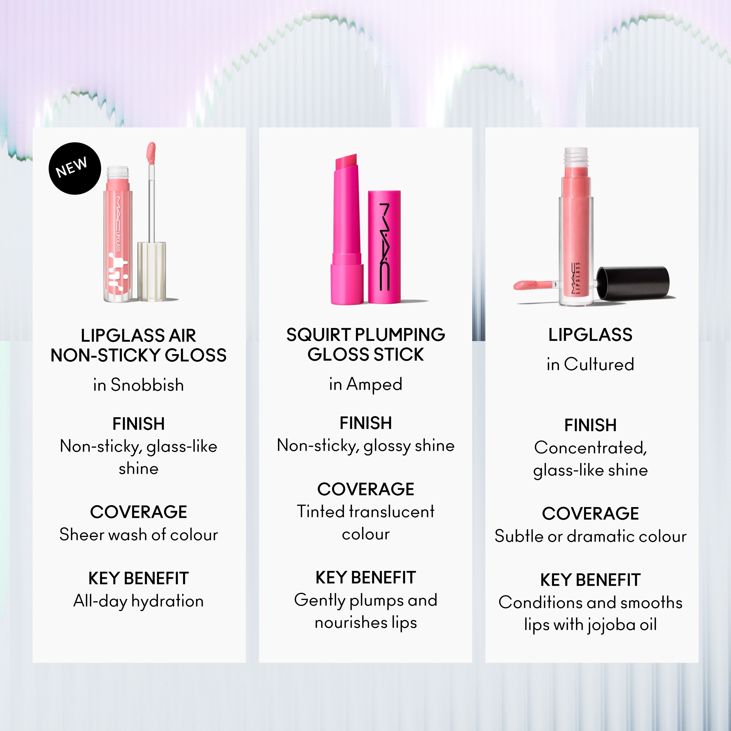 Lipglass Air Non Sticky Gloss for Everyday Wear and a polished glossy look