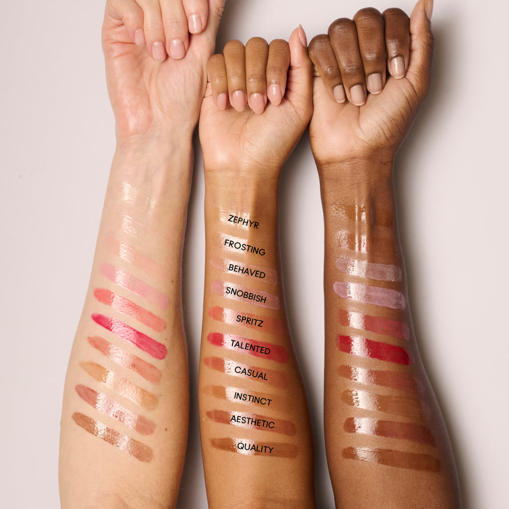 Two Glossy Lipglass Air Duo for Everyday Wear and coordinated lip looks