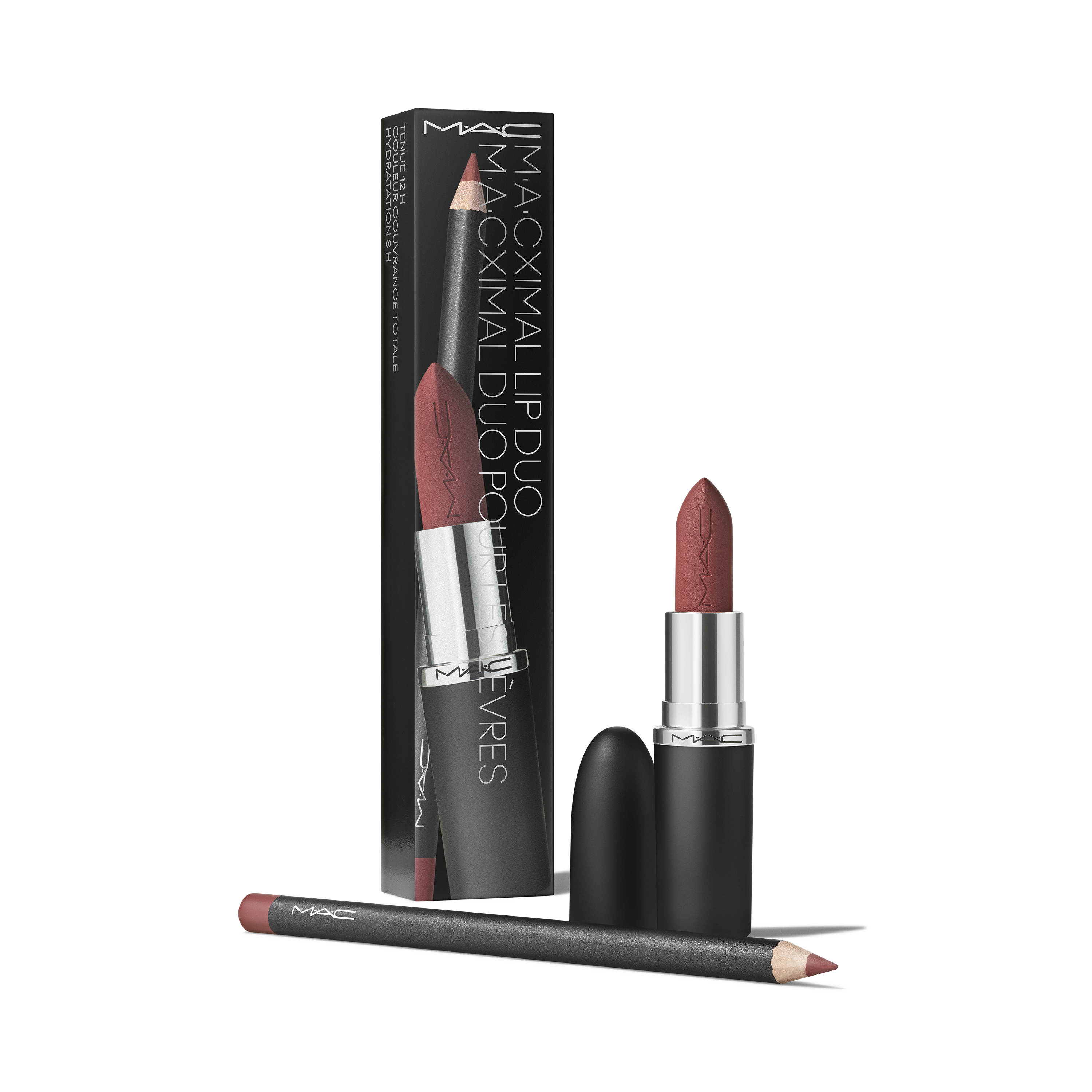 M A Cximal Lip Duo Value Set for Everyday Wear and coordinated lip looks