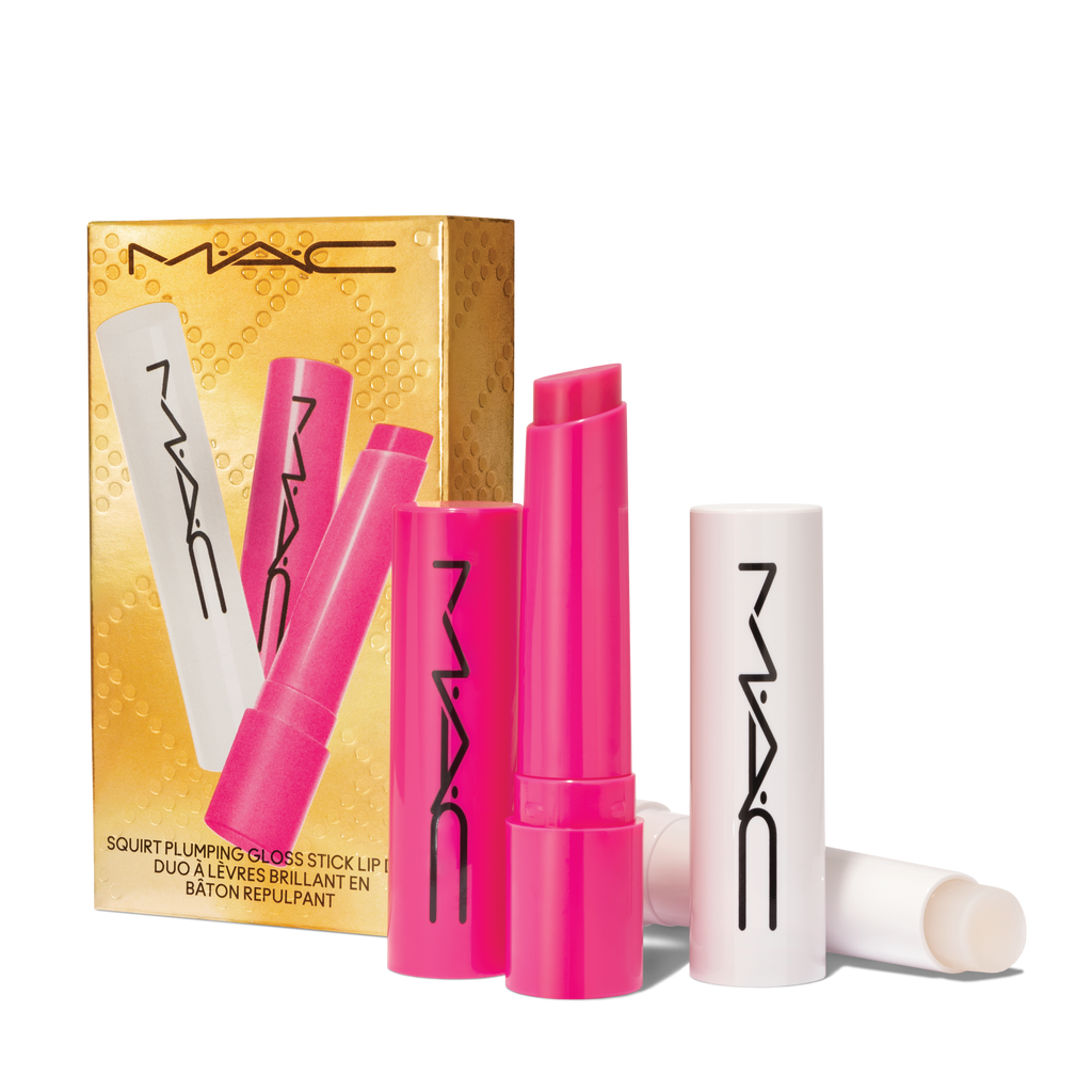 Squirt Plumping Gloss Stick Lip Duo Value Set for Everyday Wear and coordinated lip looks