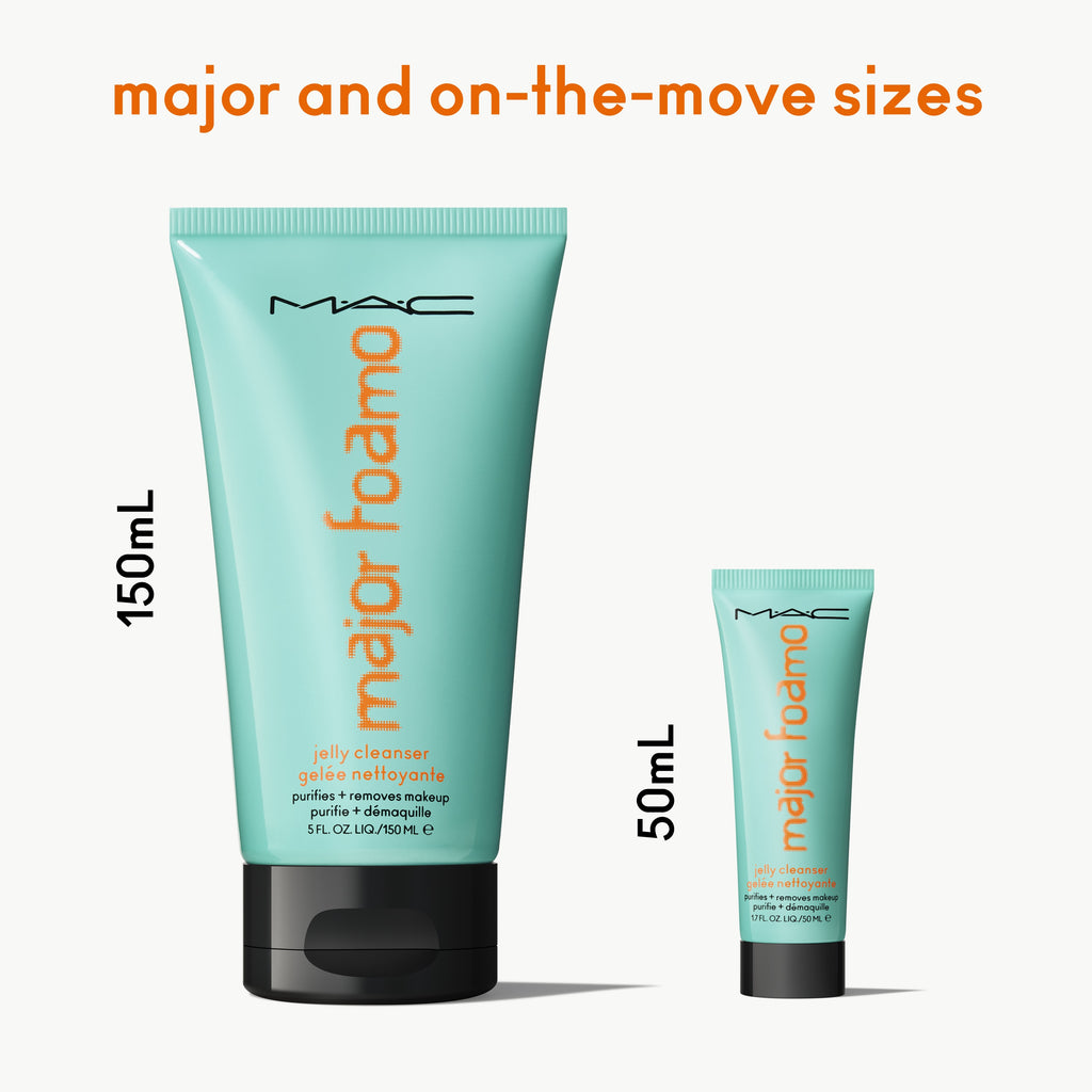 Major Foamo Jelly Cleanser for Everyday Wear and gentle makeup removal