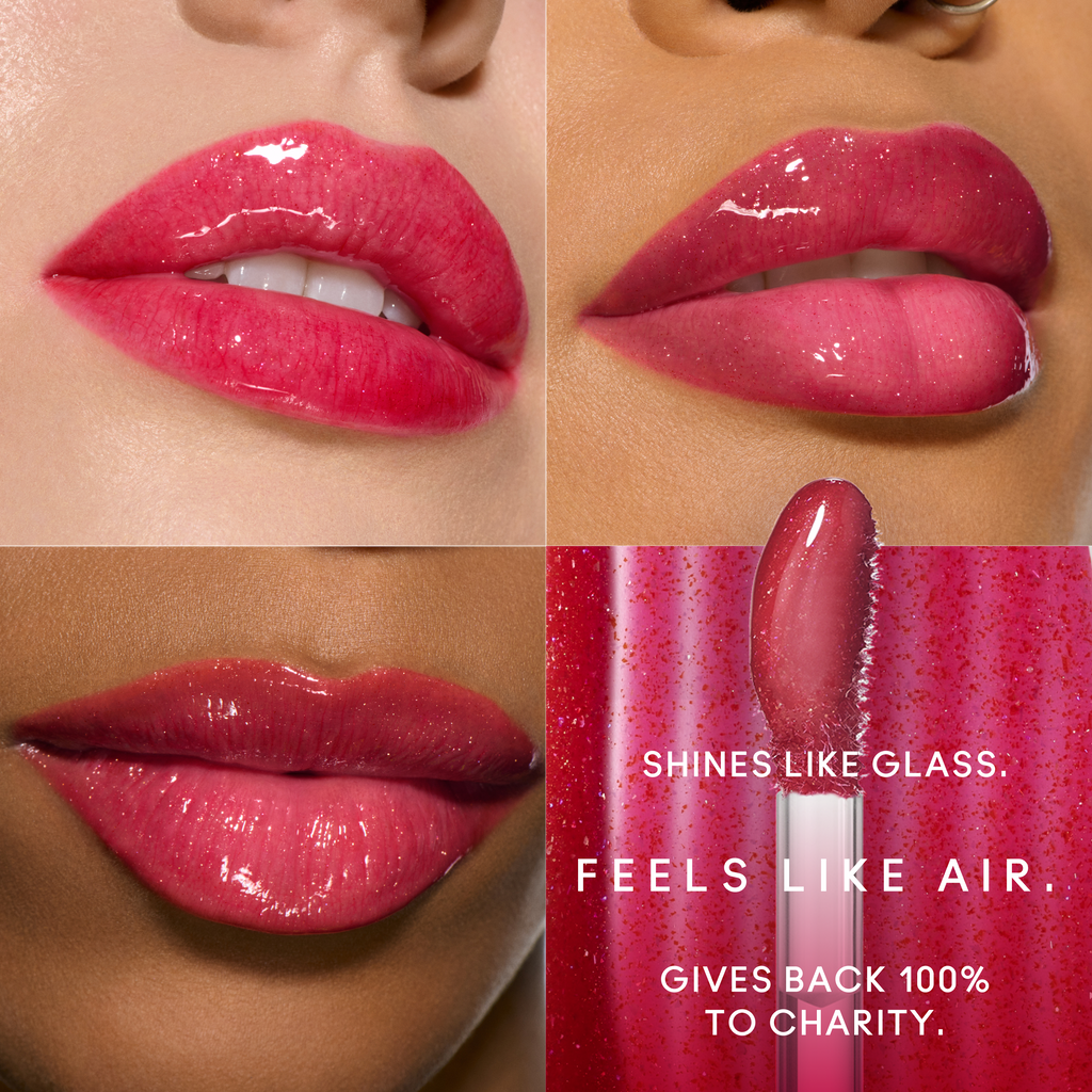 Viva Glam Lipglass Air for Everyday Wear and a polished glossy look