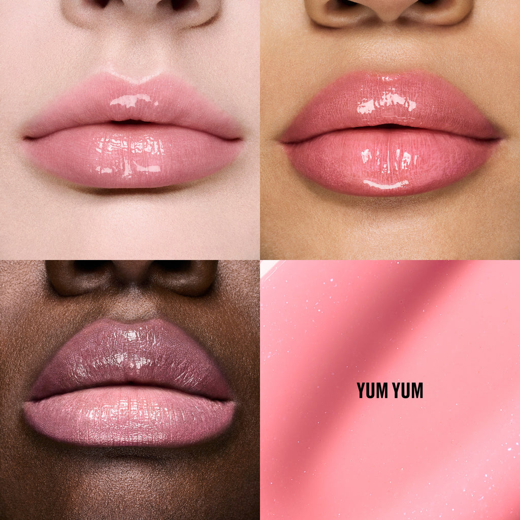 Lipglass Cushion High Pigment Lip Oil for Everyday Wear and a glossy comfortable finish