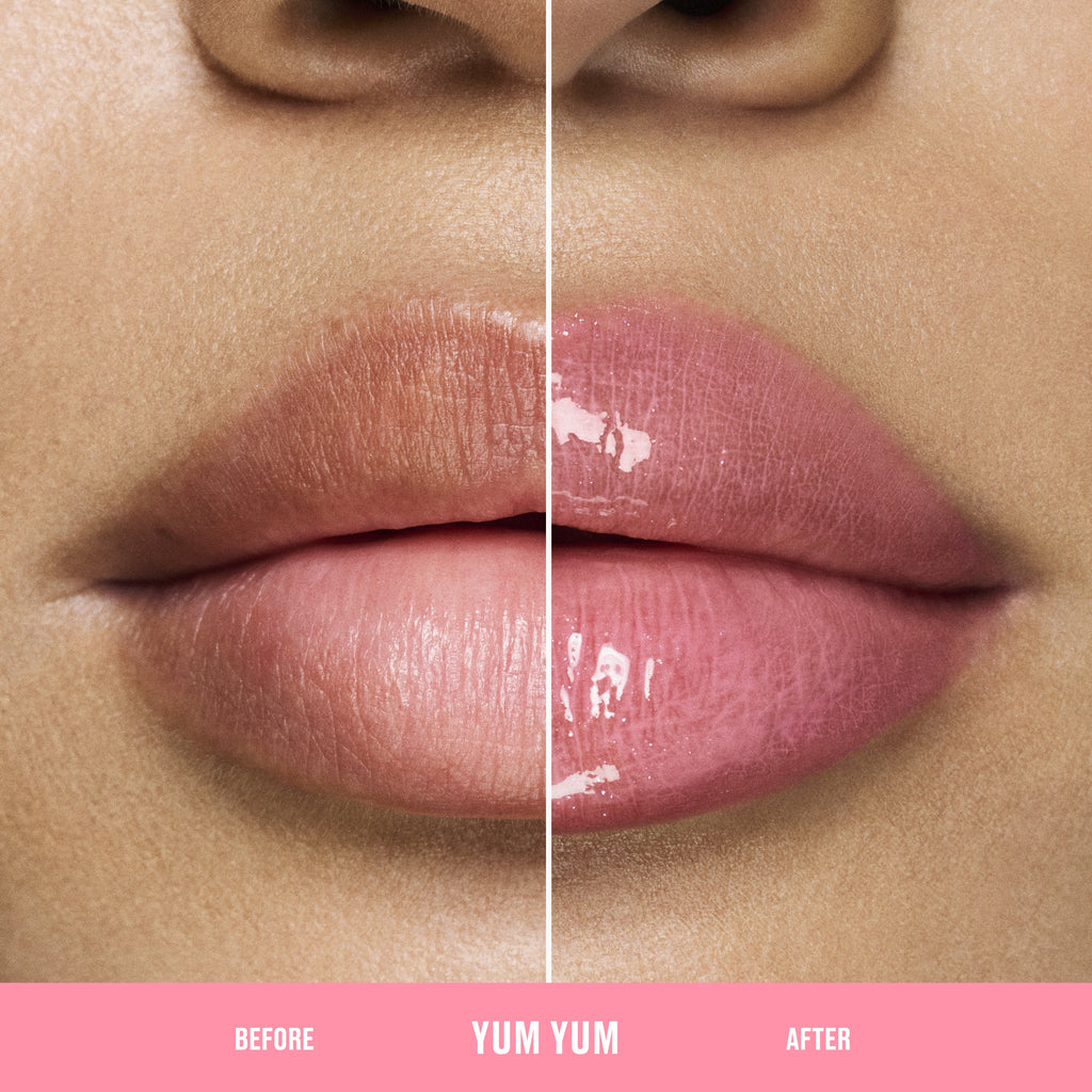 Lipglass Cushion High Pigment Lip Oil for Everyday Wear and a glossy comfortable finish