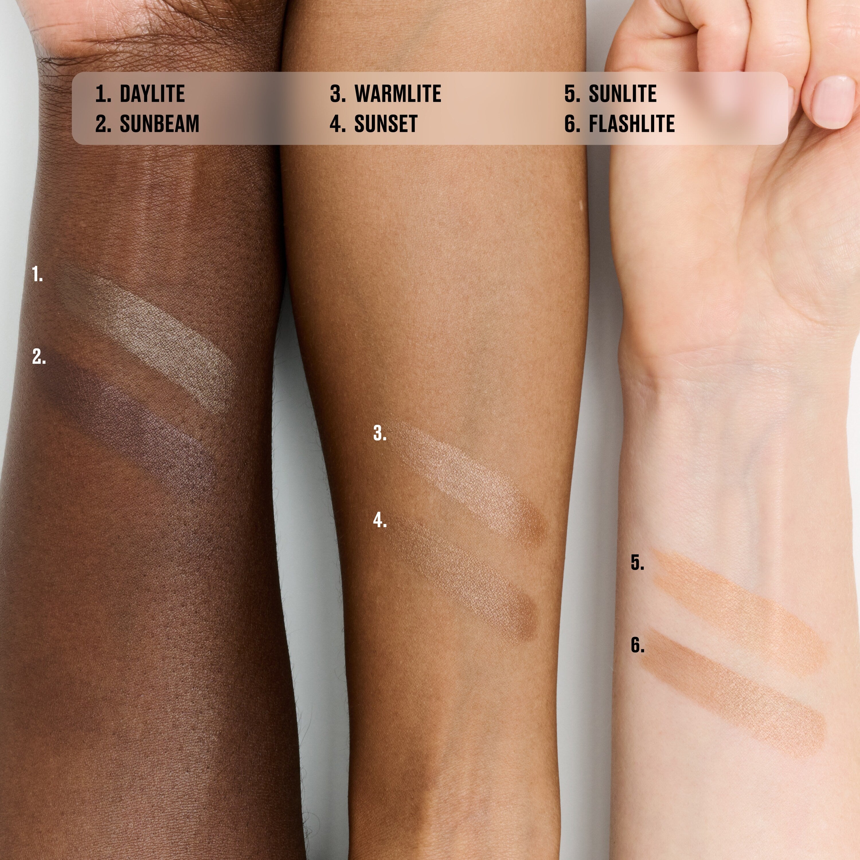 Strobe Beam Bronzelighter for Everyday Wear and warm looking definition