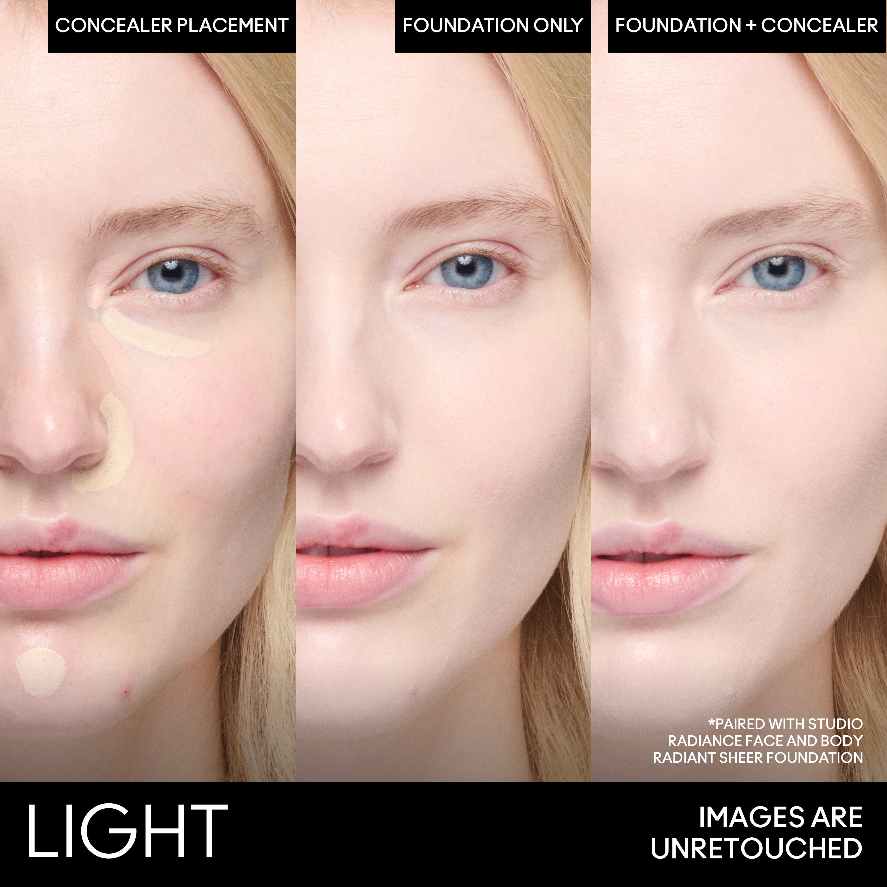 Studio Fix Conceal and Correct Palette for Everyday Wear and targeted looking coverage