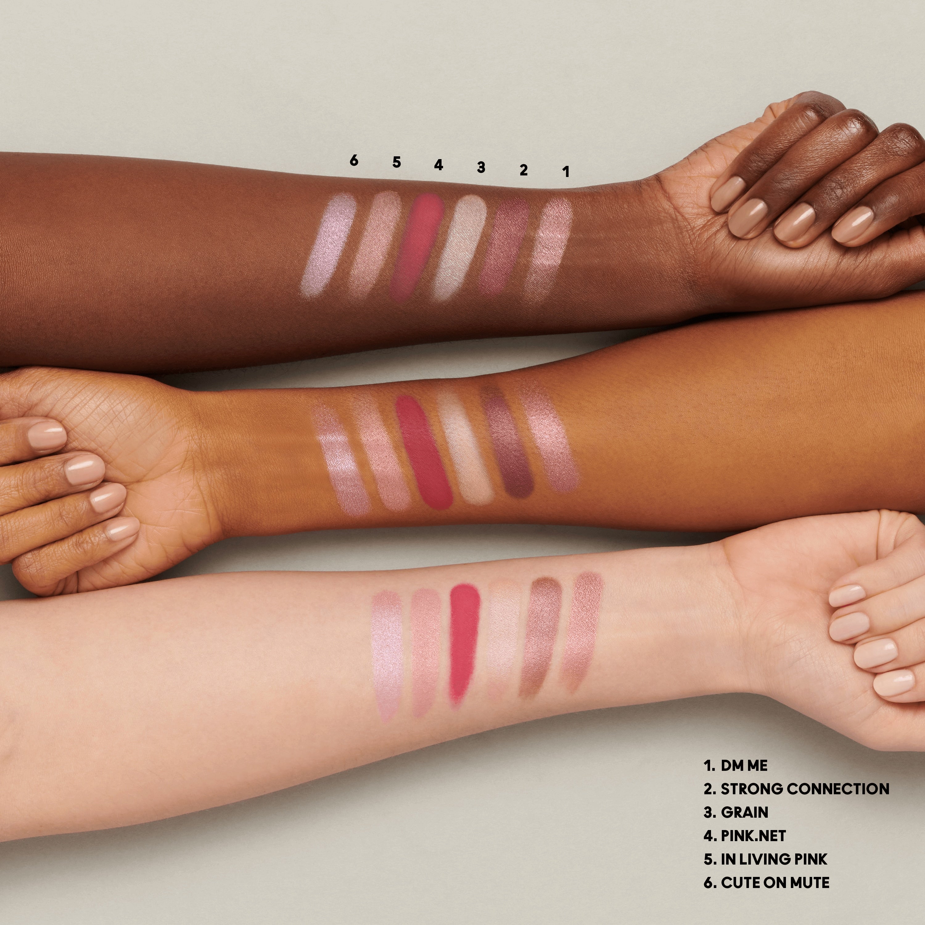 Connect In Colour Eye Shadow Palette Rose Lens for Everyday Wear and versatile coordinated color