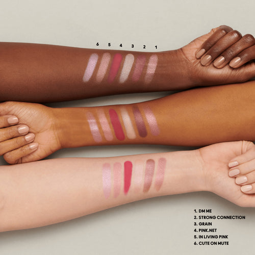 Connect In Colour Eye Shadow Palette Rose Lens for Everyday Wear and versatile coordinated color