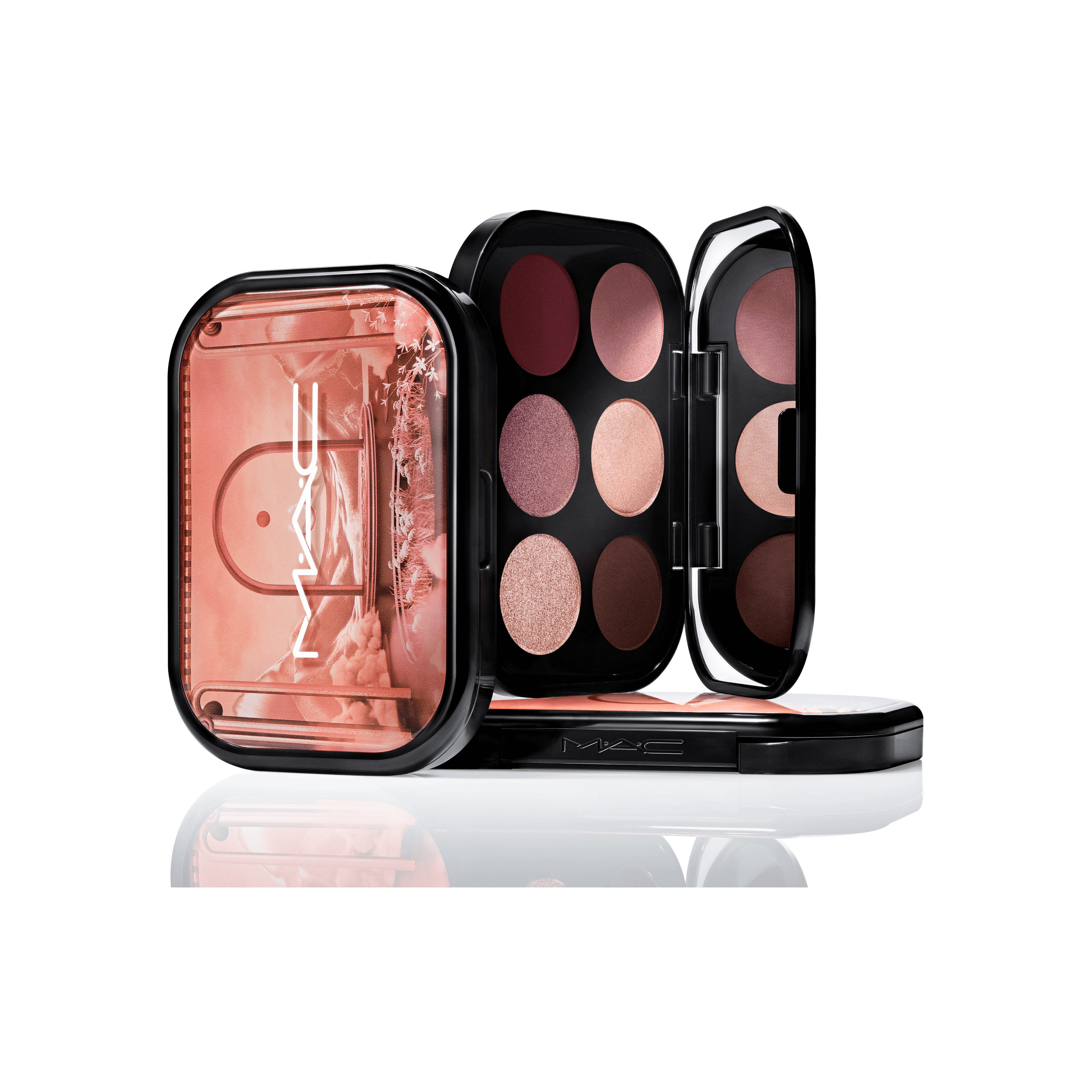 Connect In Colour Eye Shadow Palette Embedded in Burgundy for Everyday Wear and versatile coordinated color