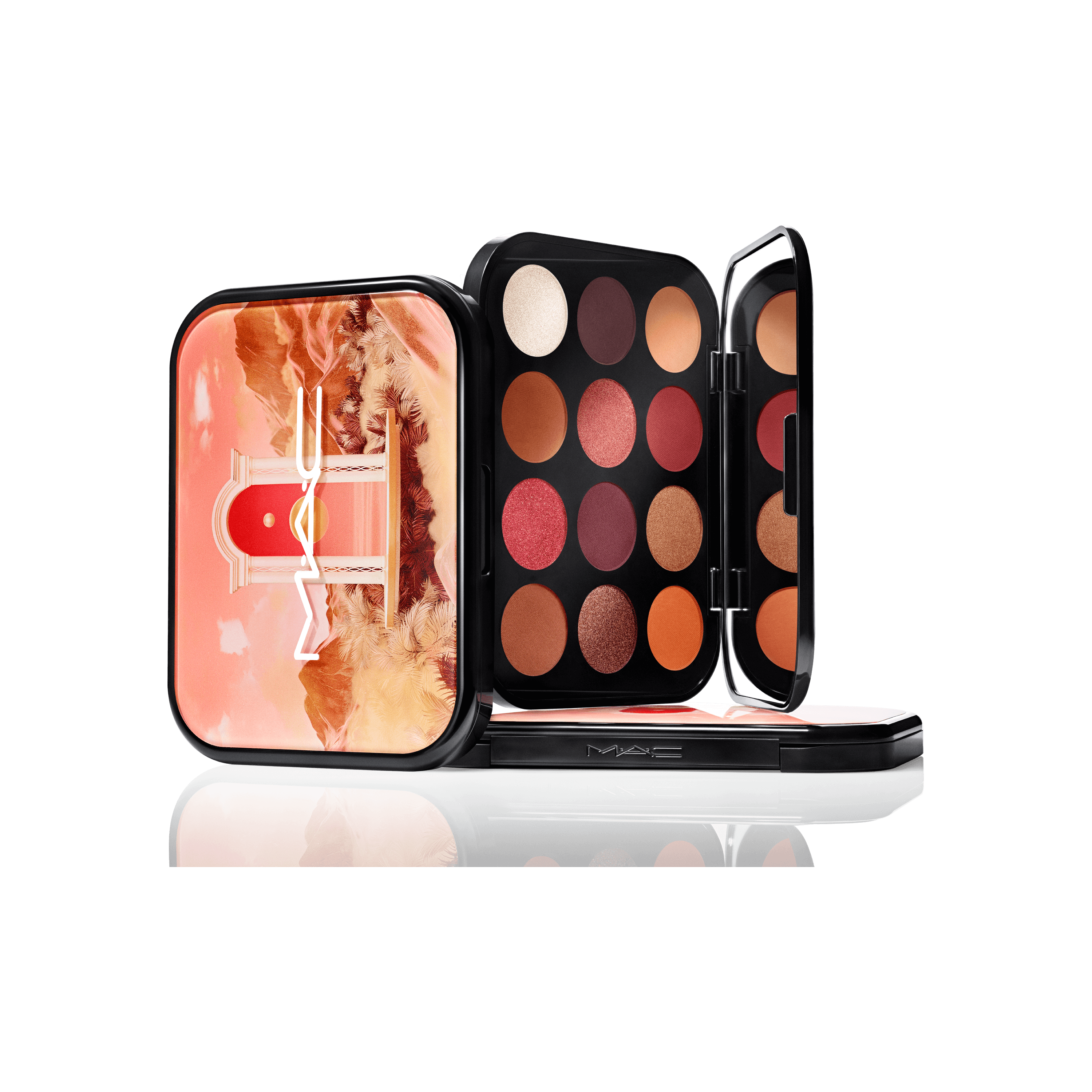 Connect In Colour Eye Shadow Palette Future Flame for Everyday Wear and versatile coordinated color