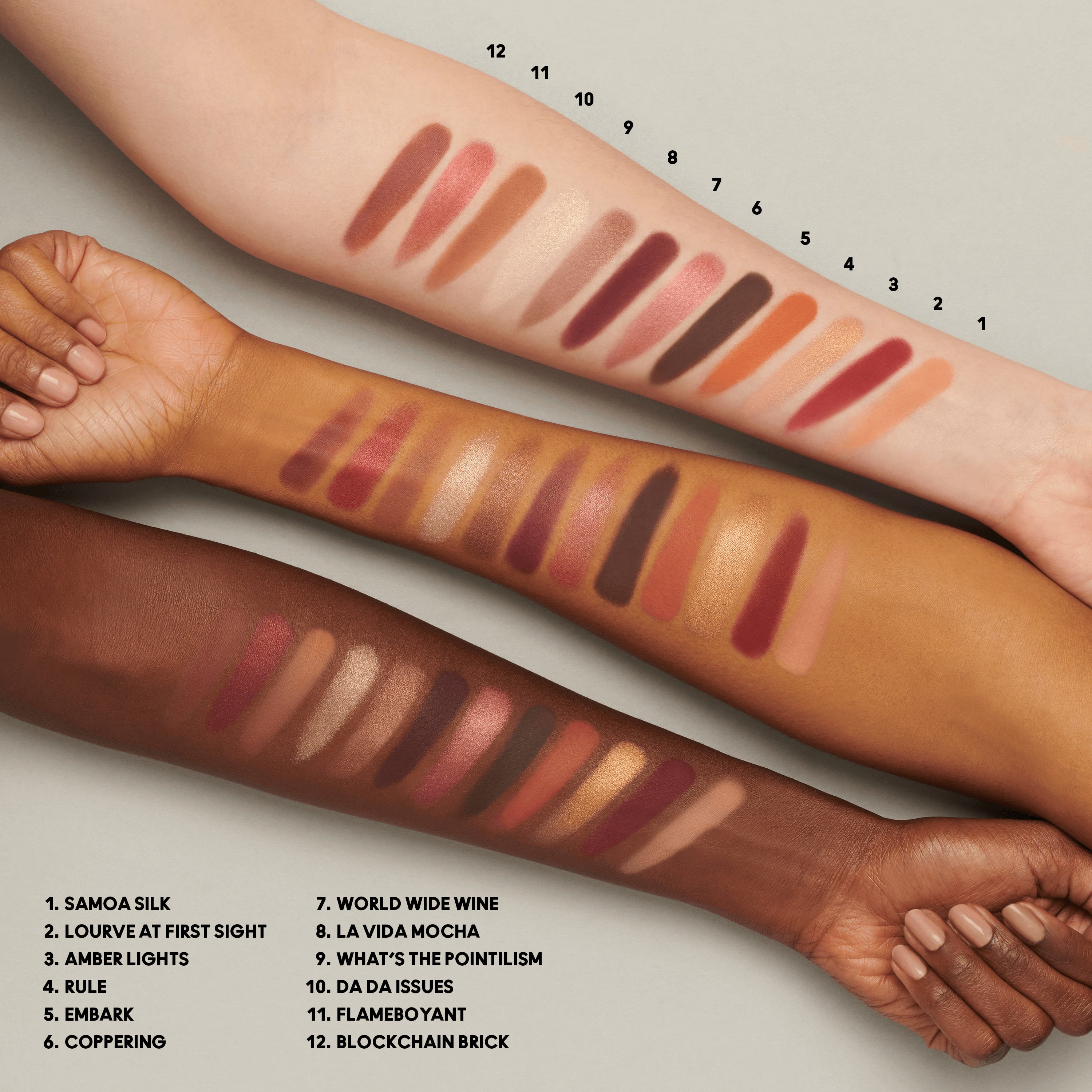 Connect In Colour Eye Shadow Palette Future Flame for Everyday Wear and versatile coordinated color