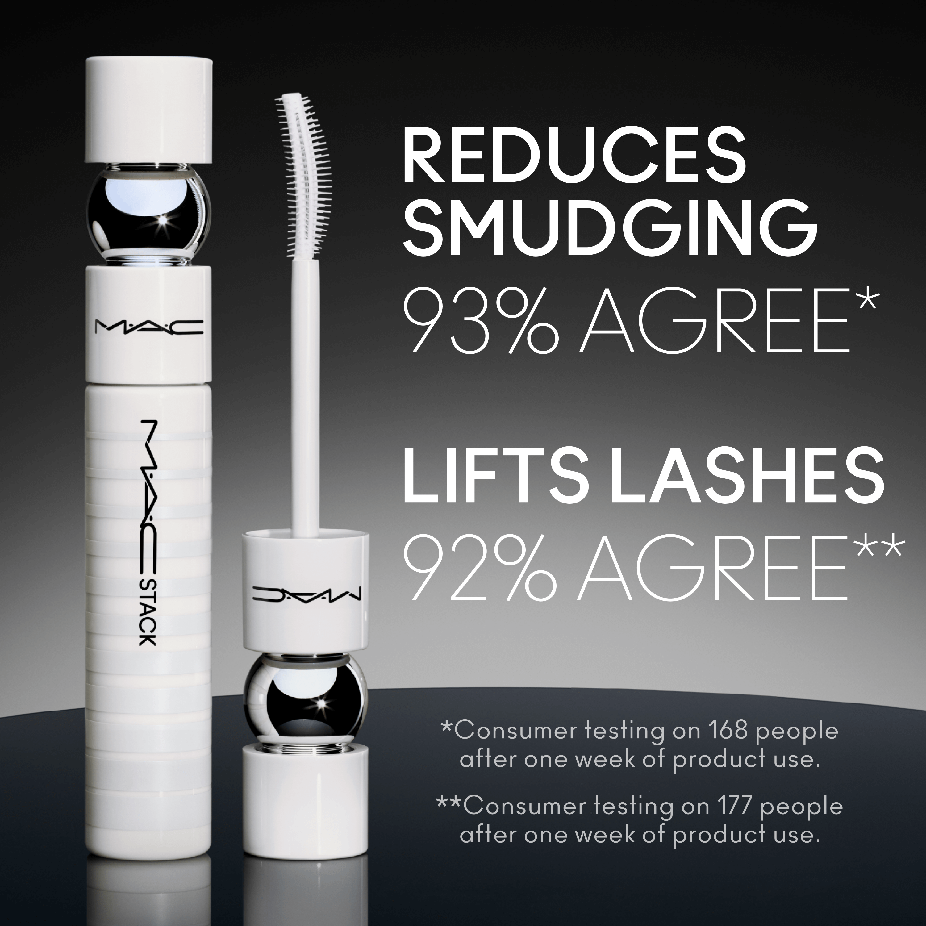 M A CSTACK Legit Lift Lash Primer for Everyday Wear and prepared looking lashes