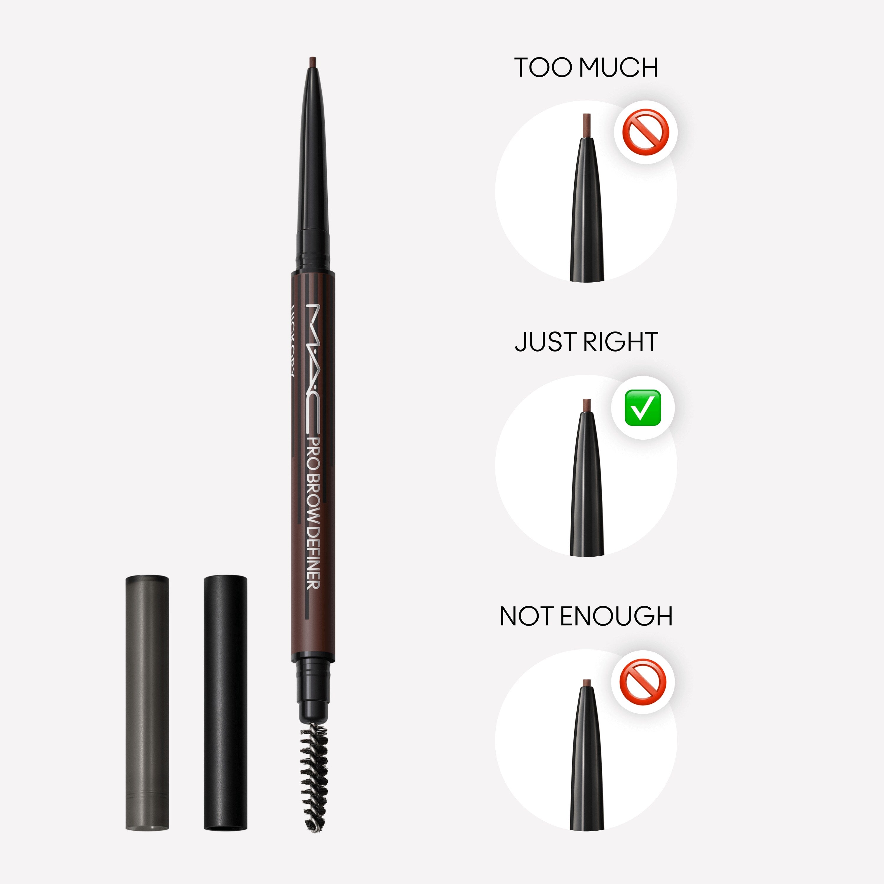 Pro Brow Definer 1mm Tip Brow Pencil for Everyday Wear and natural looking brow definition