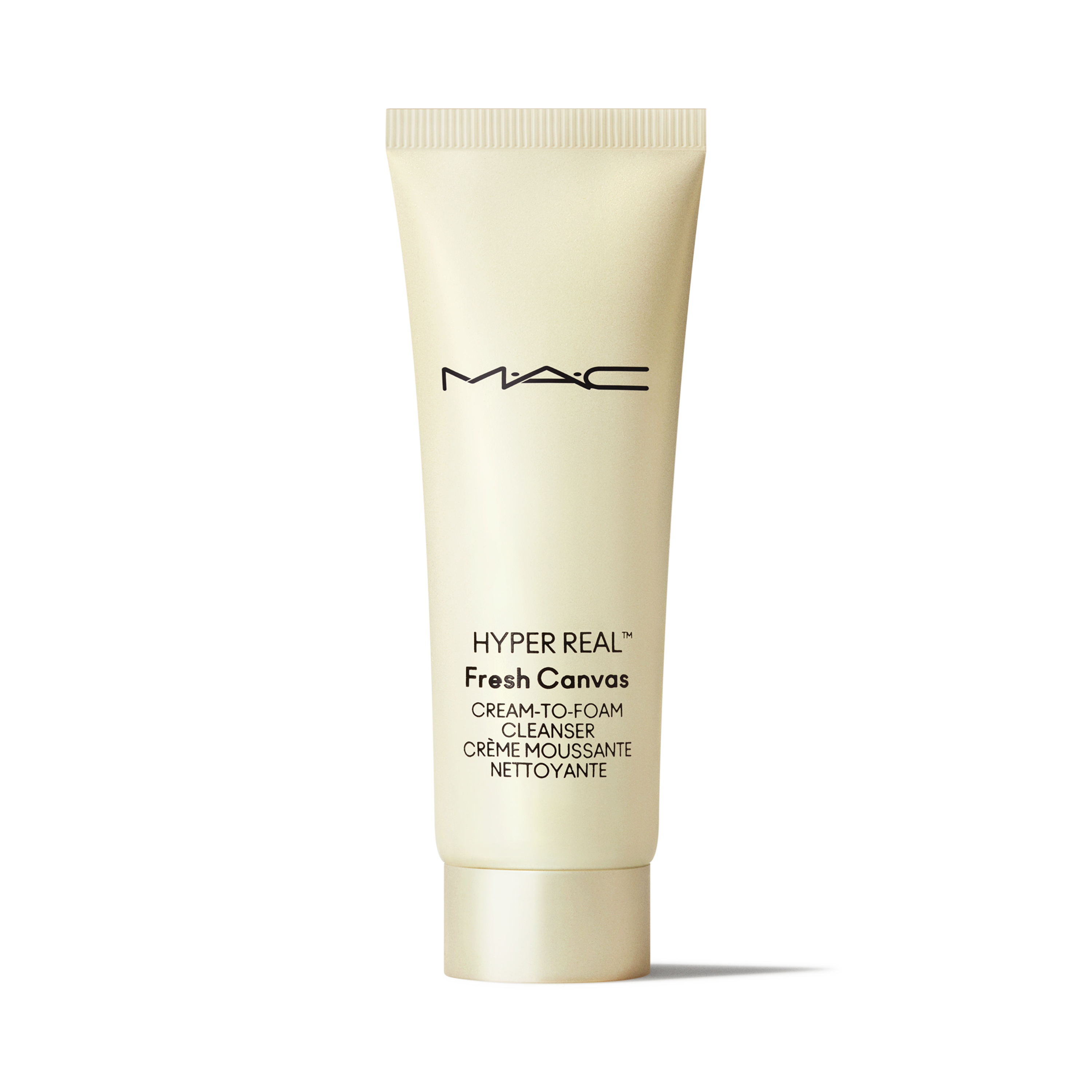 Hyper Real Fresh Canvas Cream To Foam Cleanser for Everyday Wear and gentle makeup removal