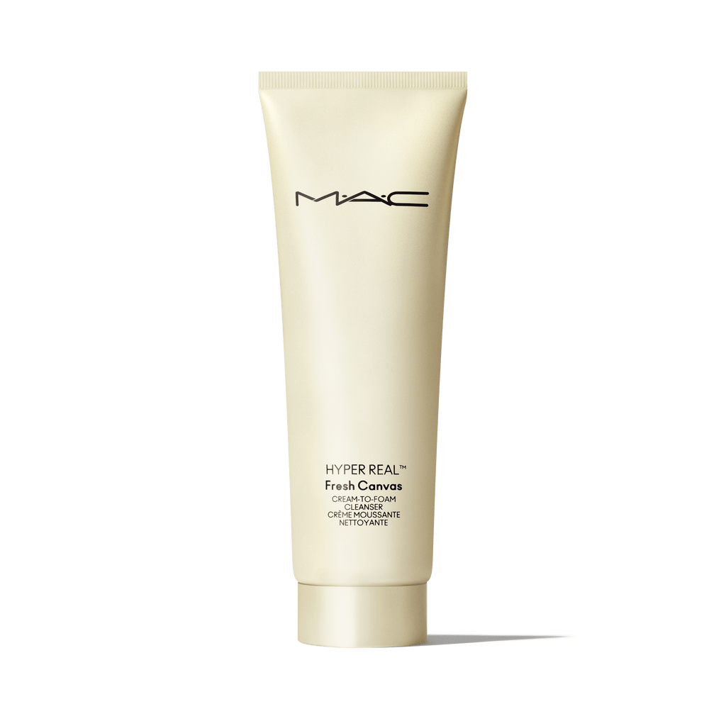 Hyper Real Fresh Canvas Cream To Foam Cleanser for Everyday Wear and gentle makeup removal