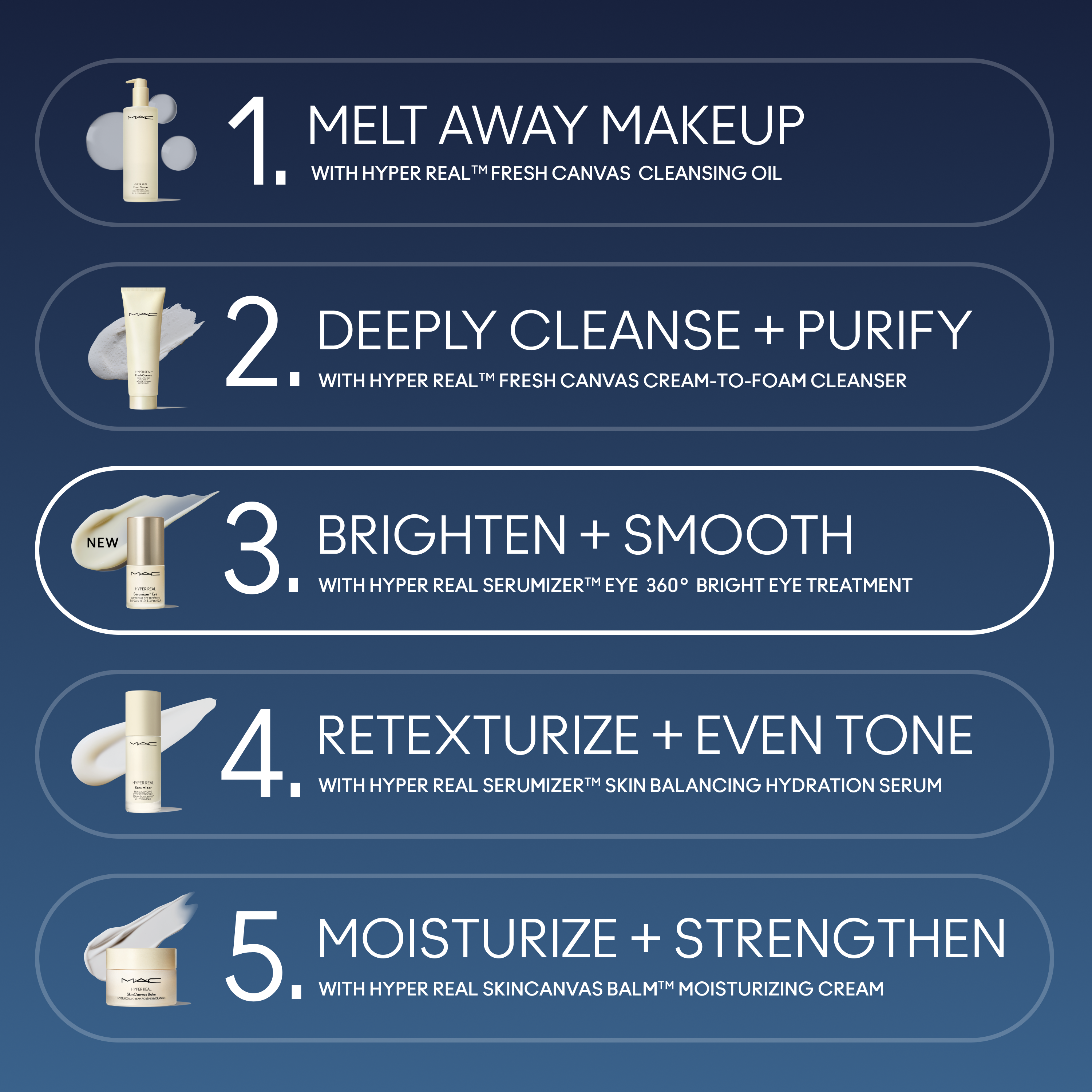 Hyper Real Serumizer Eye 360 Bright Eye Treatment for Everyday Wear and a refreshed looking eye area